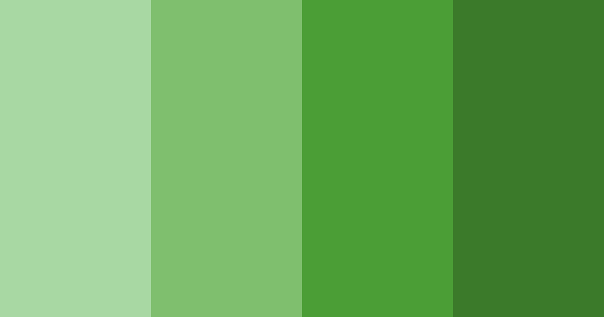 Download emerald meadow color palette PNG image (landscape)