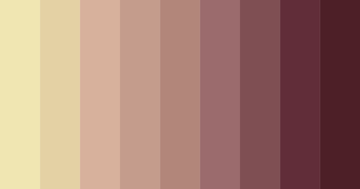 Download warm ember glow color palette PNG image (landscape)