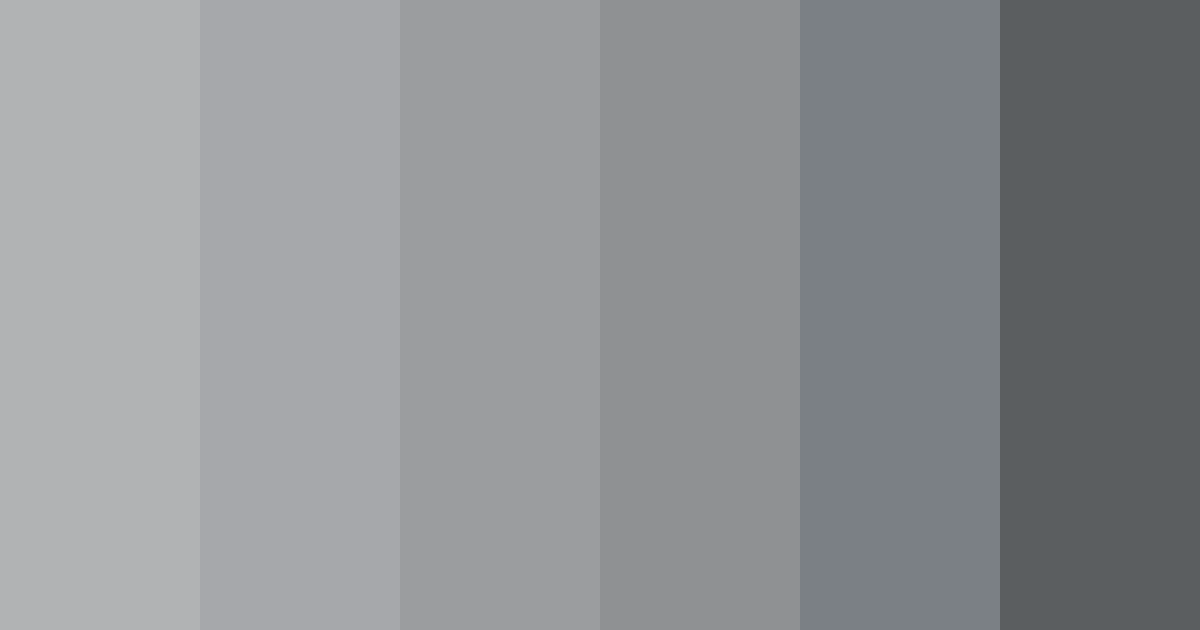 Download shades of gray color palette PNG image (landscape)