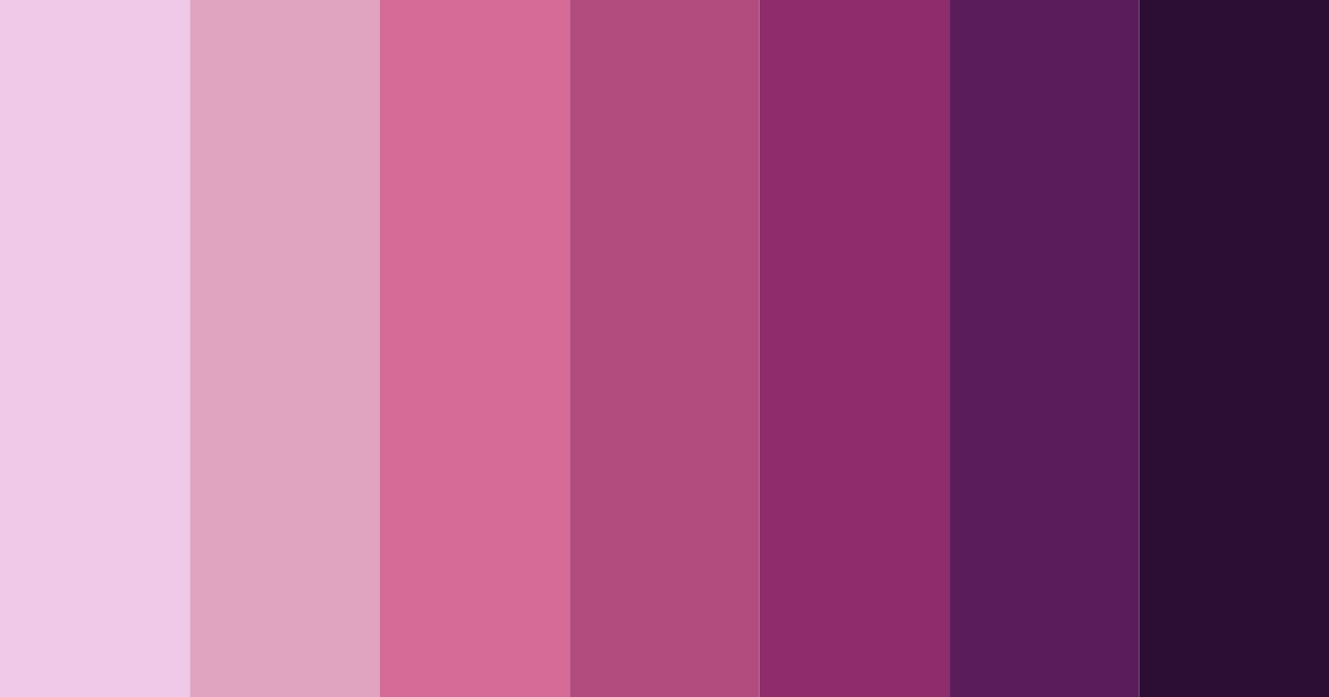 Download blushing twilight color palette PNG image (landscape)