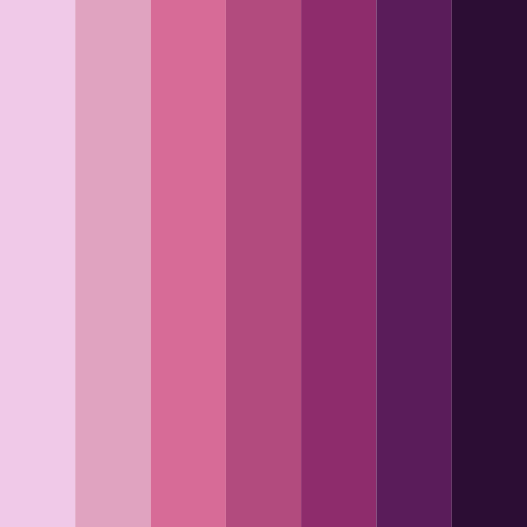 Download blushing twilight color palette PNG image (square)