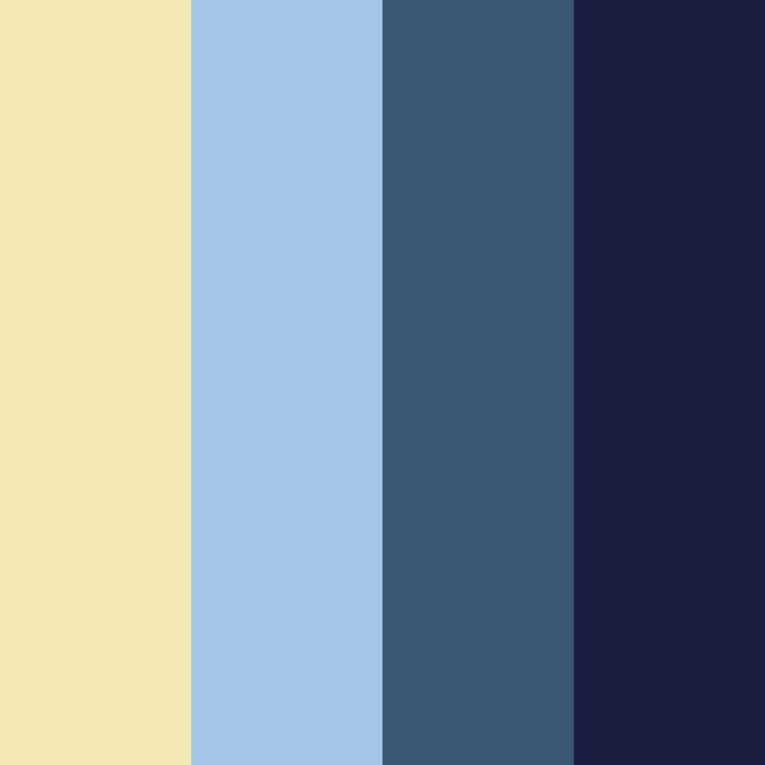 Download dusk to dawn color palette PNG image (square)