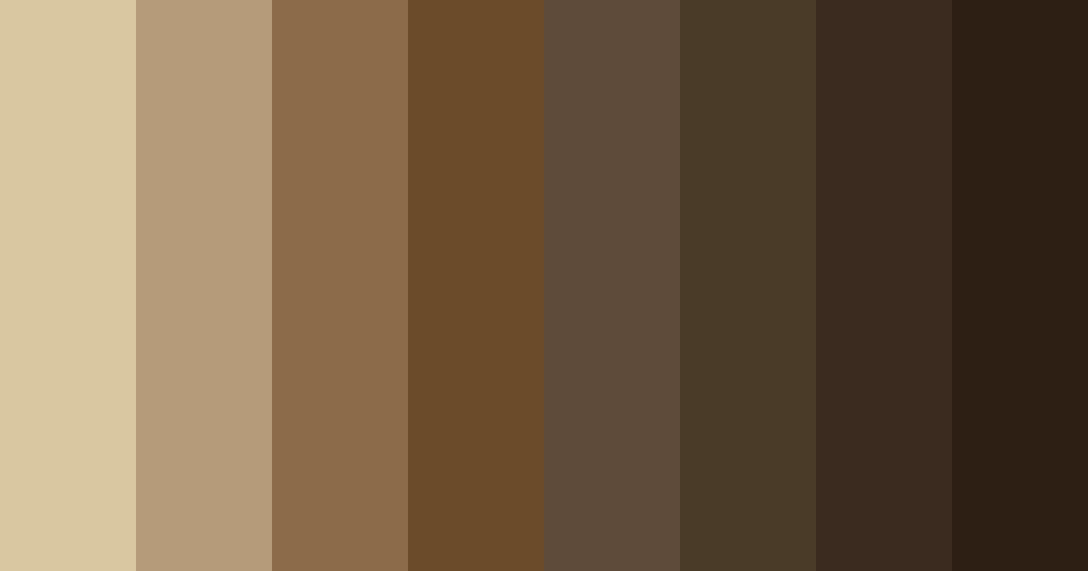 Download brown earth color palette PNG image (landscape)