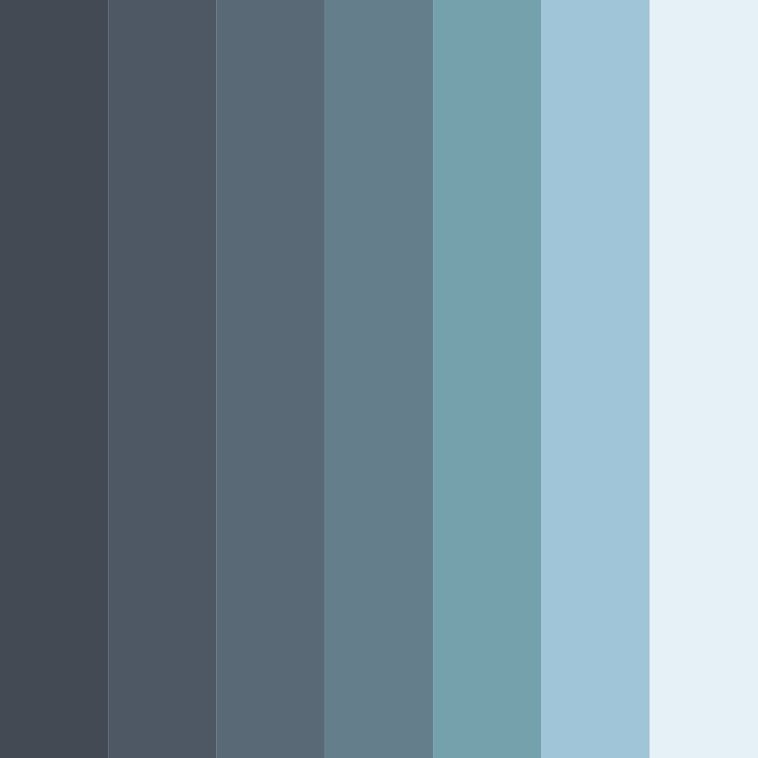 Download dark blue color palette PNG image (square)