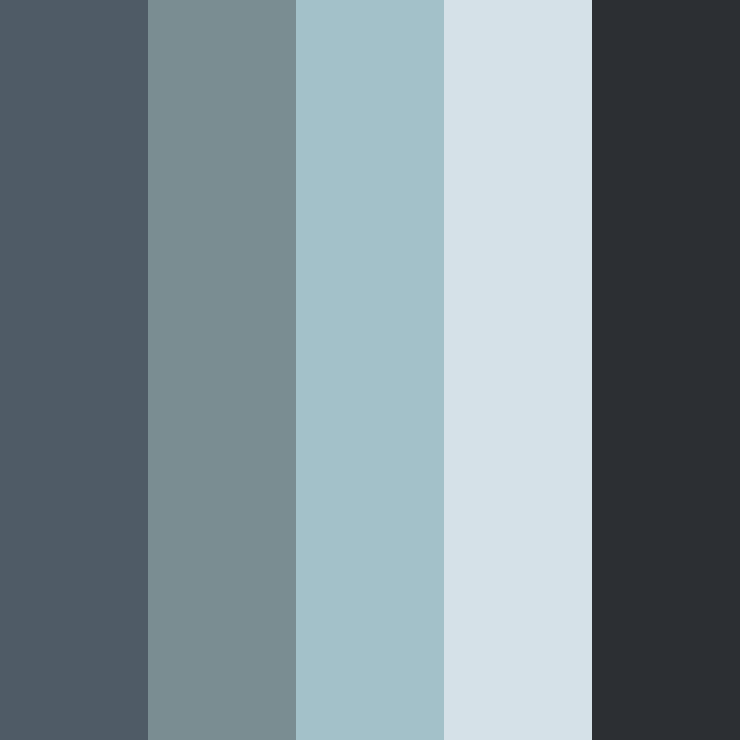 Download midnight mirage color palette PNG image (square)