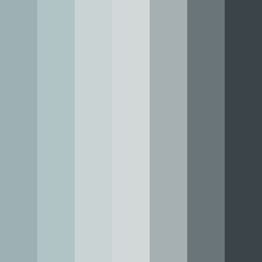 Download muted gunmetal color palette PNG image (square)