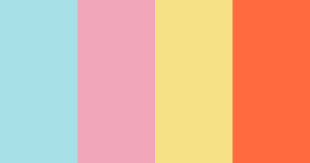 Download sunset serenity color palette PNG image (landscape)