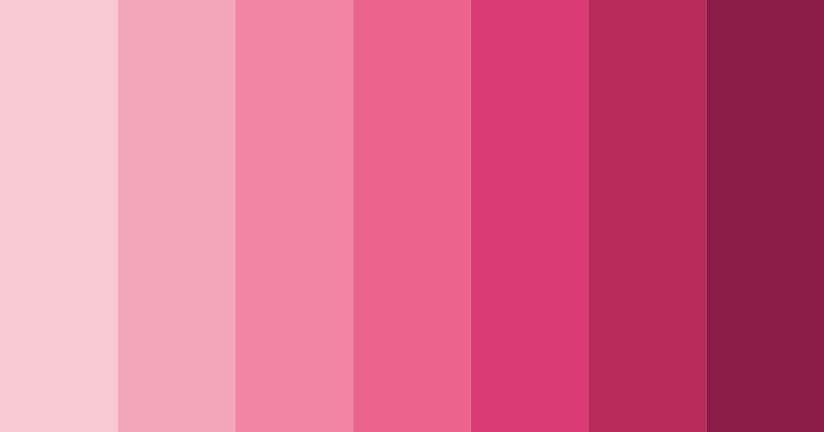 Download swinging rosé color palette PNG image (landscape)