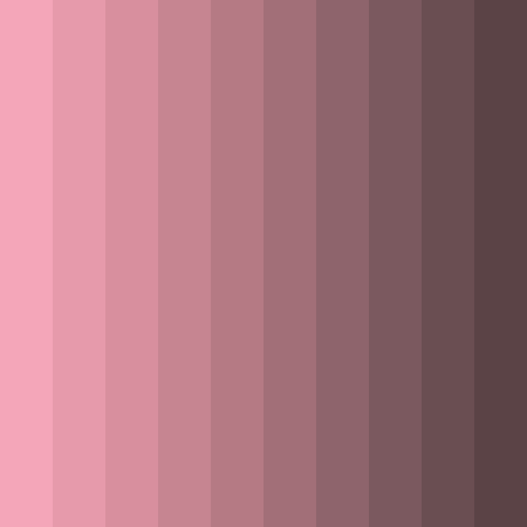 Download blushing rosewood color palette PNG image (square)