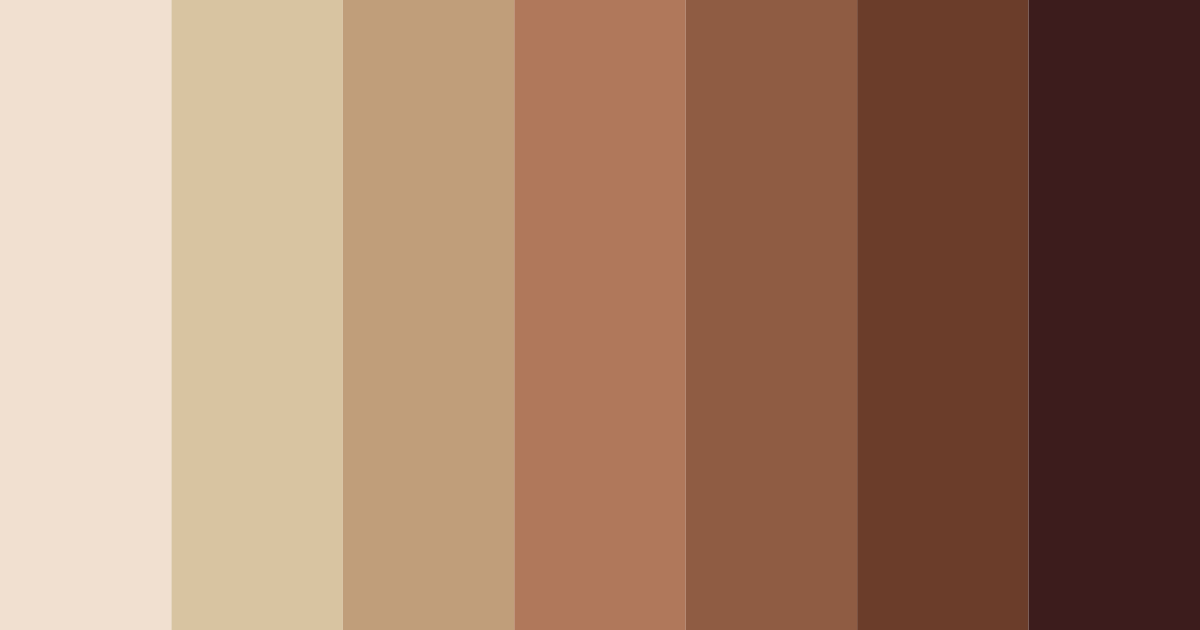 Download warm harvest brew color palette PNG image (landscape)