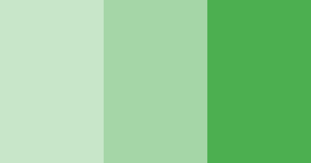 Download green fortune color palette PNG image (landscape)