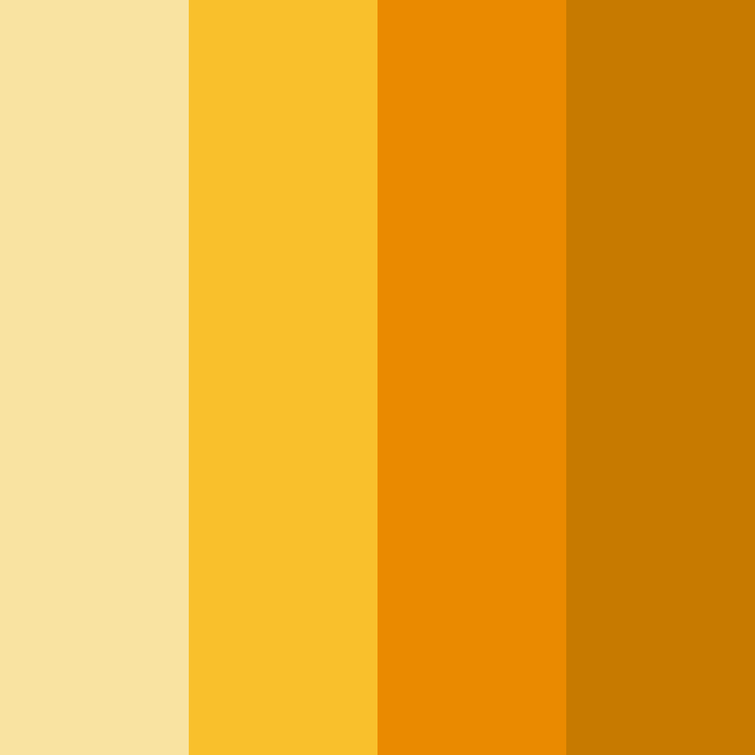 Download sweet corn carnival color palette PNG image (square)