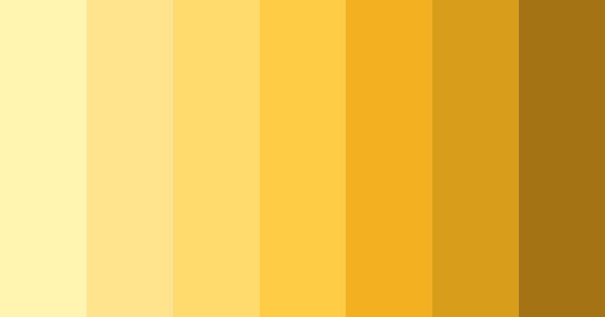Download banana bliss delight color palette PNG image (landscape)