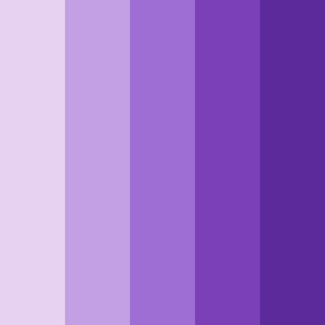 Download lavender dreams color palette PNG image (square)