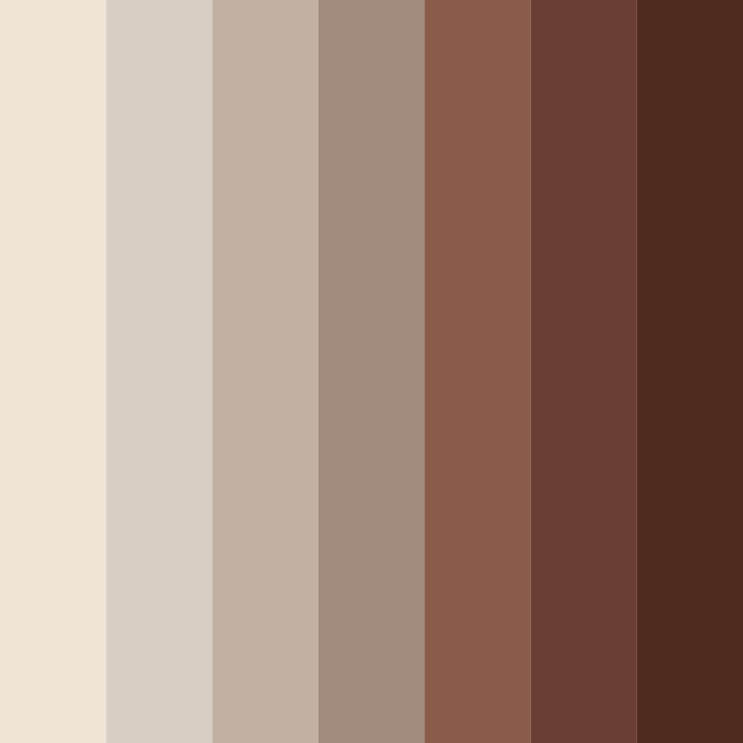 Download spiced earthy elegance color palette PNG image (square)