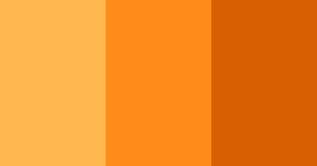 Download orange spice color palette PNG image (landscape)
