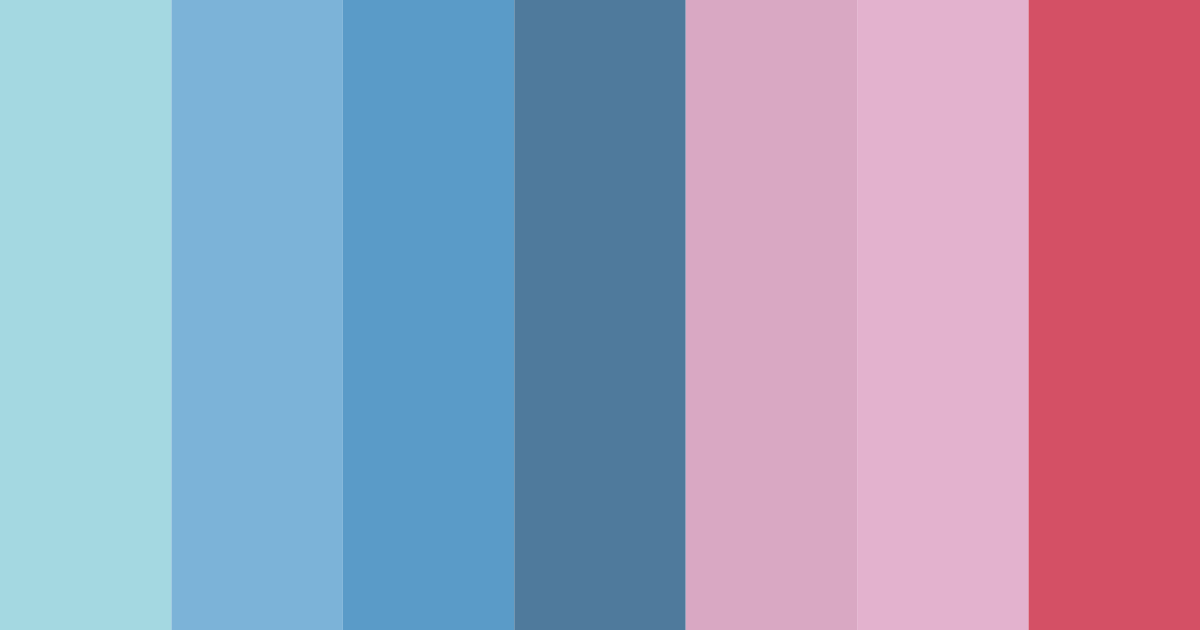 Download ciel marin rose color palette PNG image (landscape)