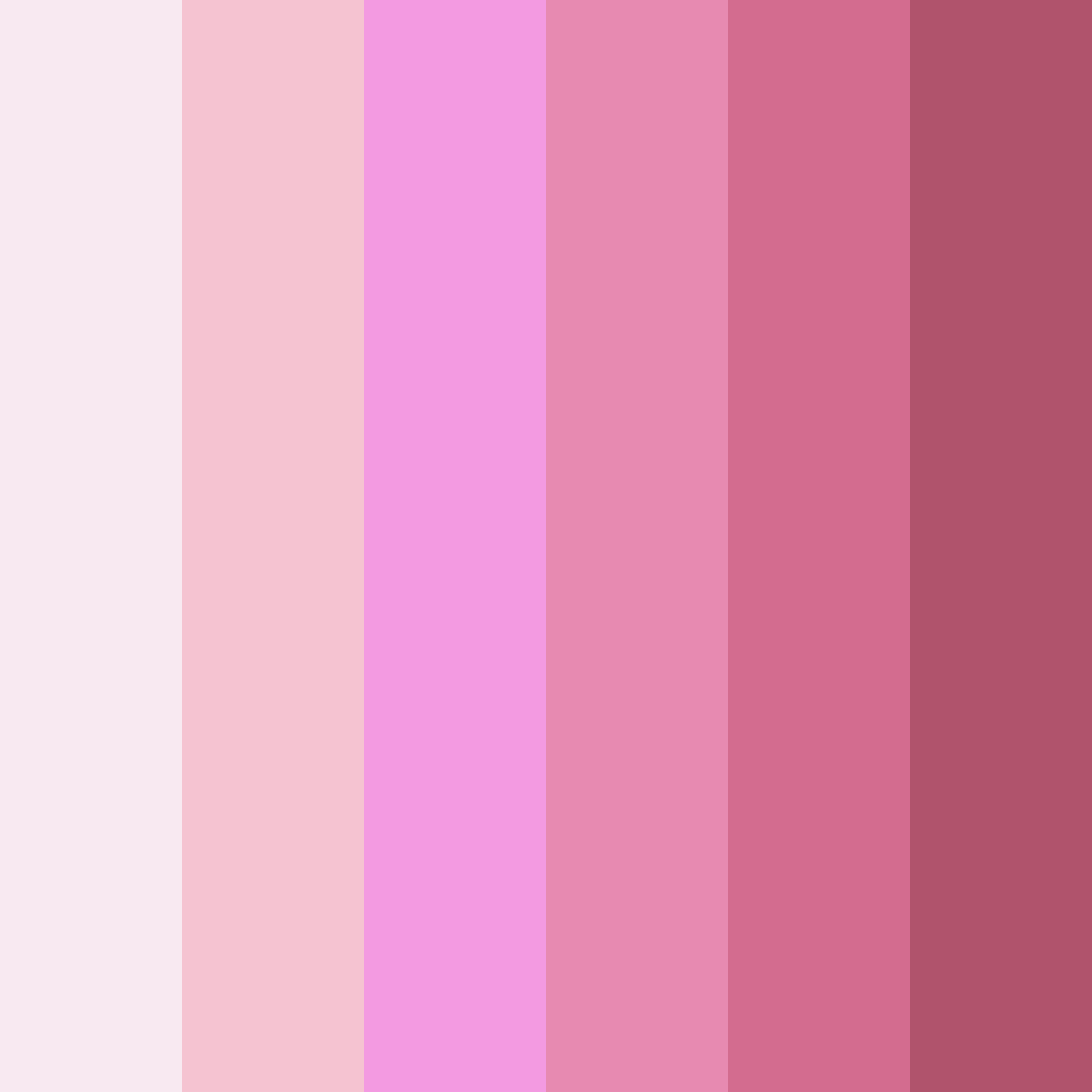 Download pink ice cream color palette PNG image (square)