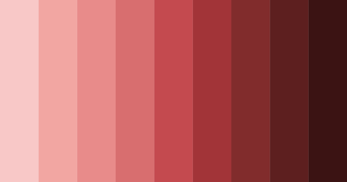 Download salmon red color palette PNG image (landscape)