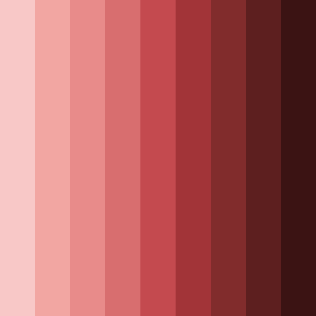 Download salmon red color palette PNG image (square)
