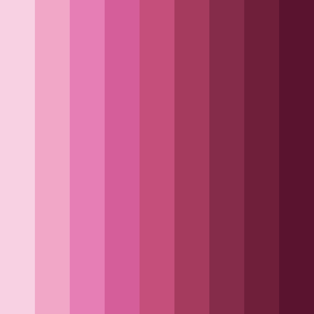 Download dreamy confection symphony color palette PNG image (square)