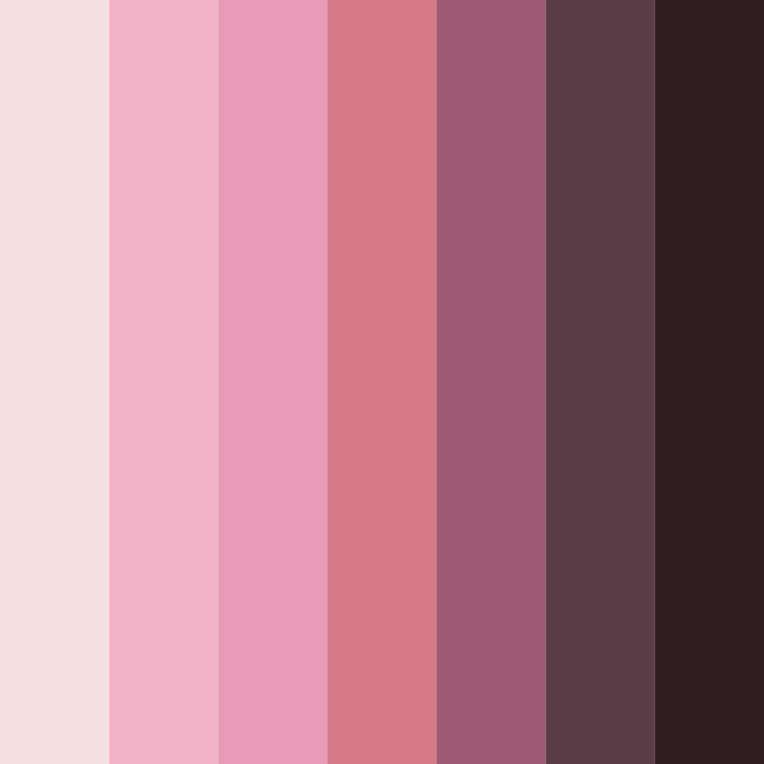 Download sérénité crépusculaire color palette PNG image (square)