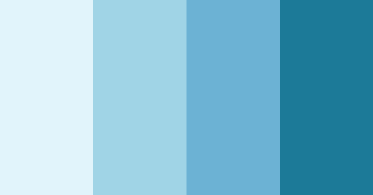 Download glacial serenity color palette PNG image (landscape)