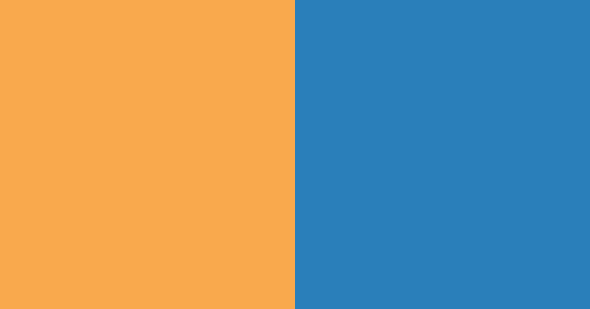 Download blue orange burst color palette PNG image (landscape)