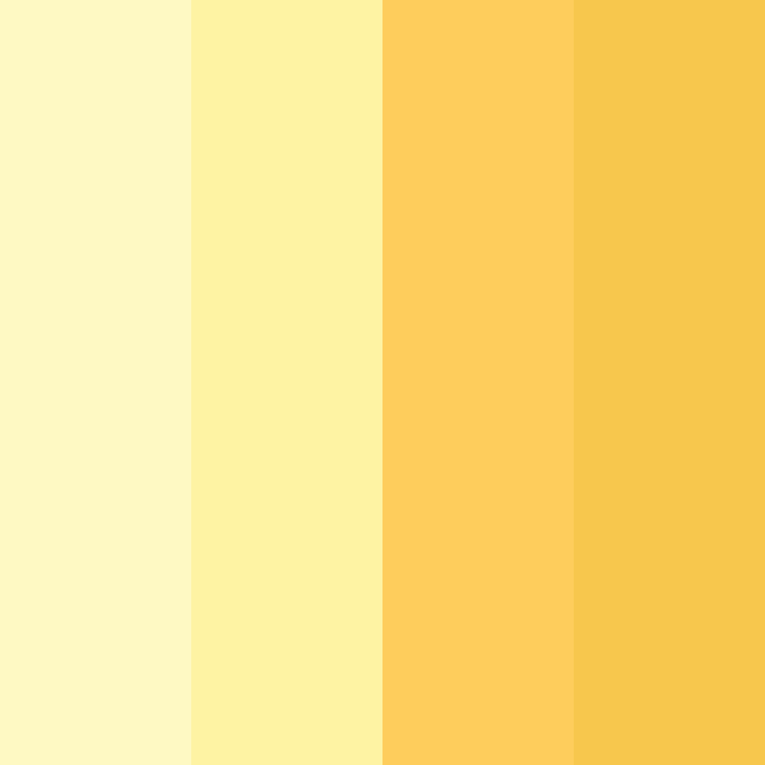 Download sunlit serenade color palette PNG image (square)