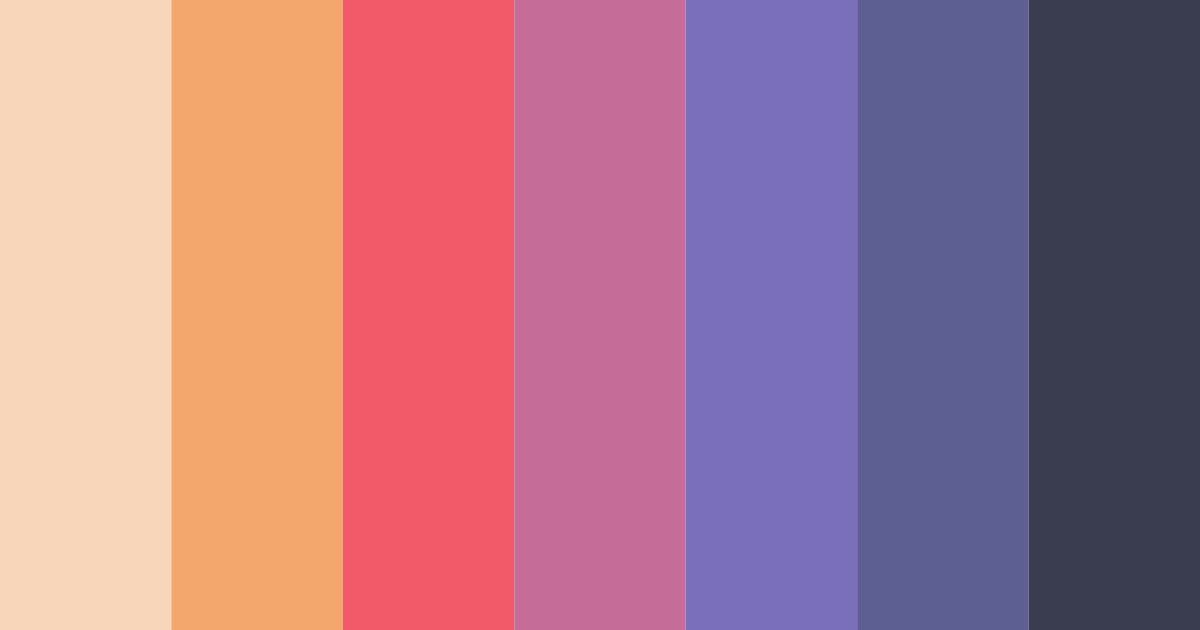 Download sugar skull sunrise color palette PNG image (landscape)
