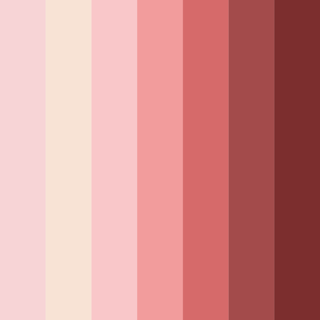 Download crimson delight color palette PNG image (square)