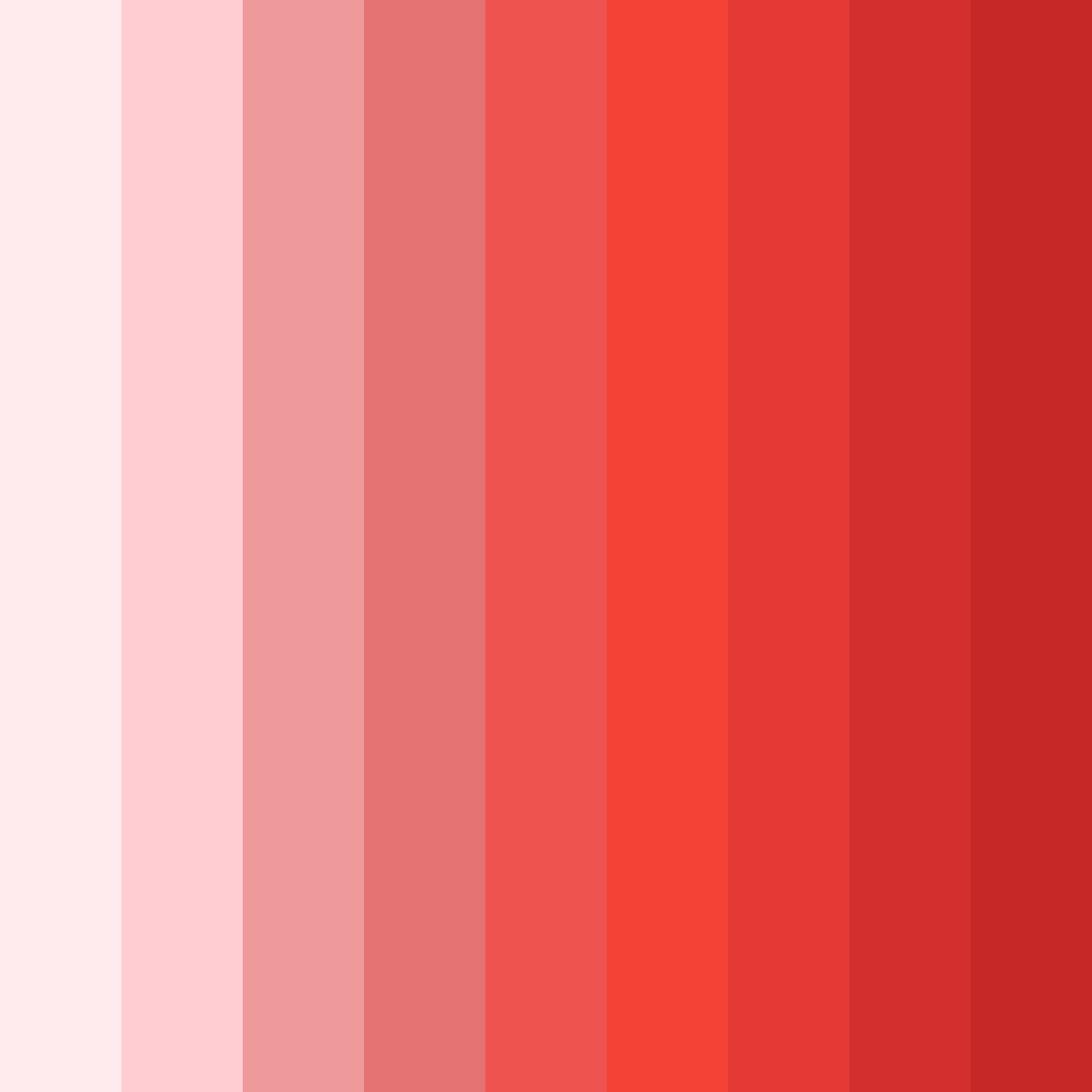Download shades of pink red color palette PNG image (square)