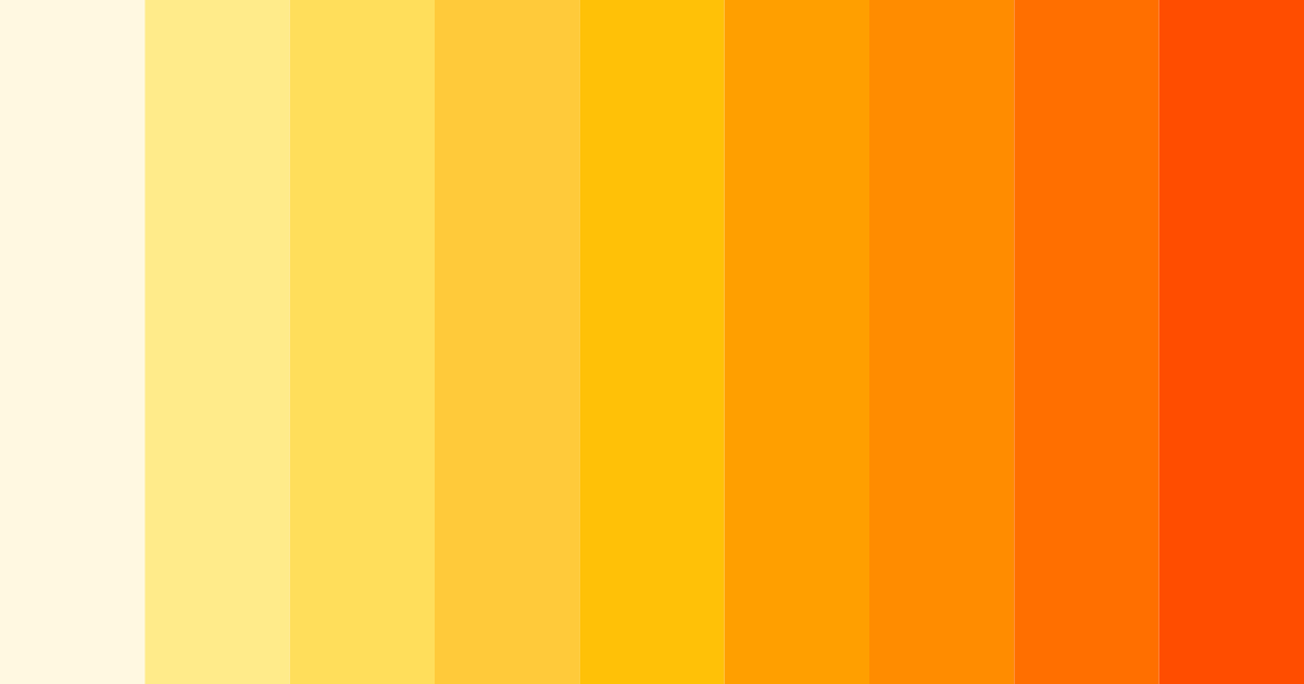 Download tropical sunrise color palette PNG image (landscape)
