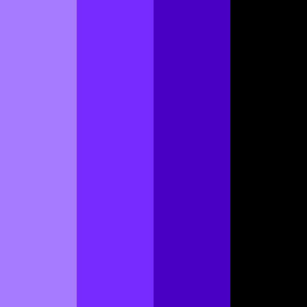Download neon purple to black color palette PNG image (square)