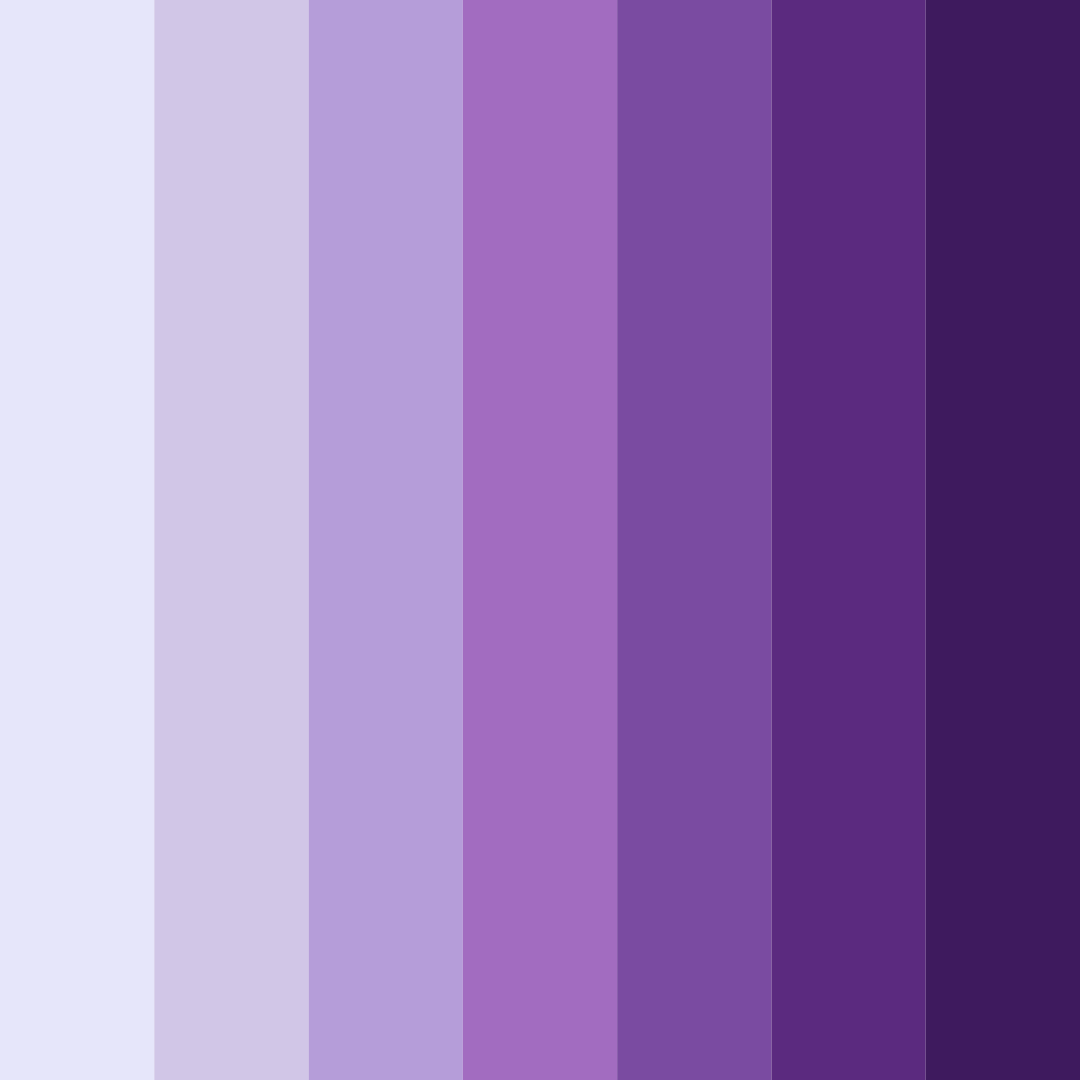 Download lavender hues color palette PNG image (square)
