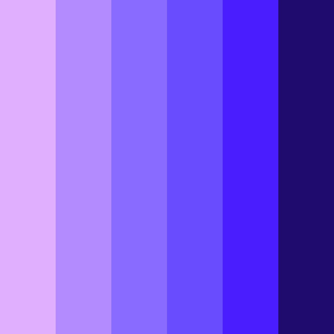 Download purple hologram color palette PNG image (square)