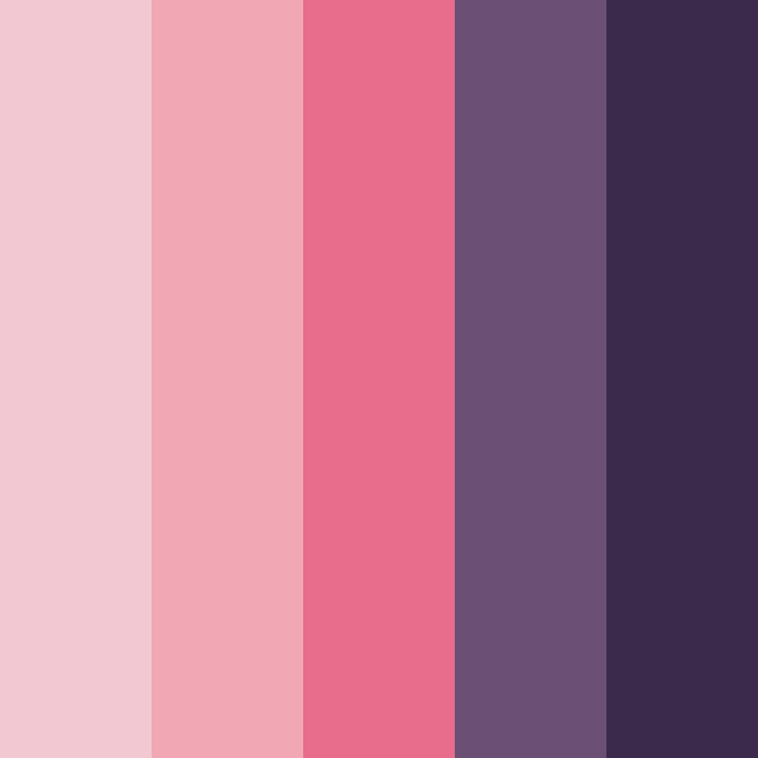 Download peachy blueberry color palette PNG image (square)