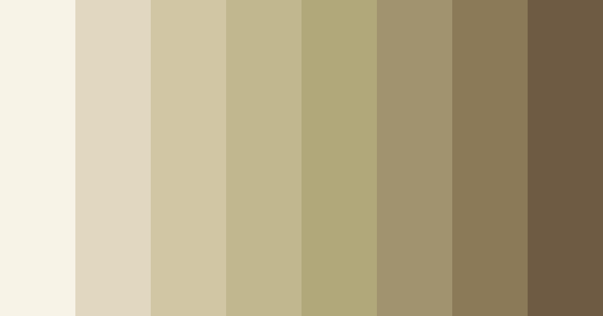 Download light ivory color palette PNG image (landscape)