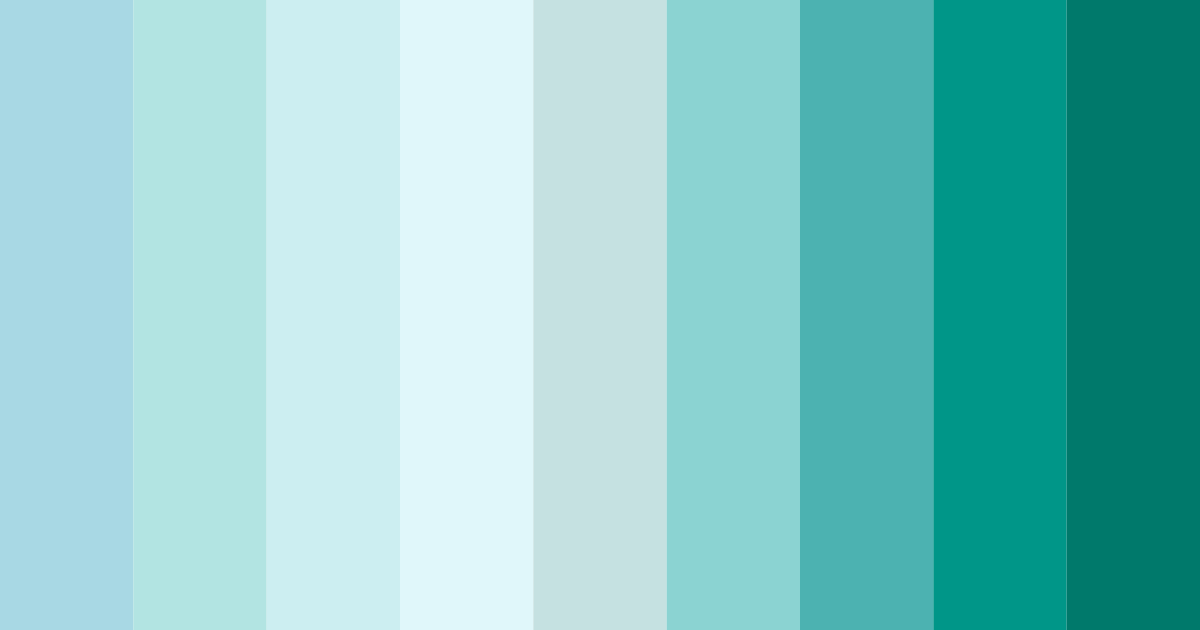 Download tranquil tides color palette PNG image (landscape)