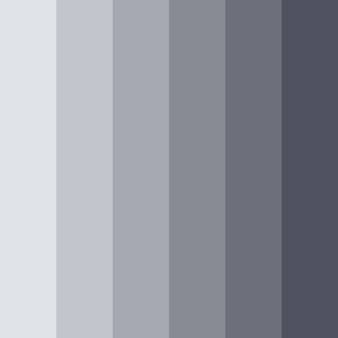 Download urban steel color palette PNG image (square)