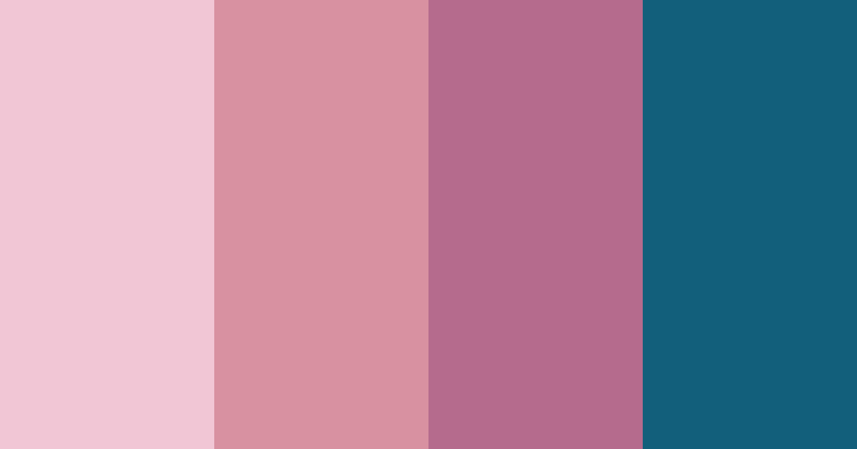 Download pink ocean color palette PNG image (landscape)