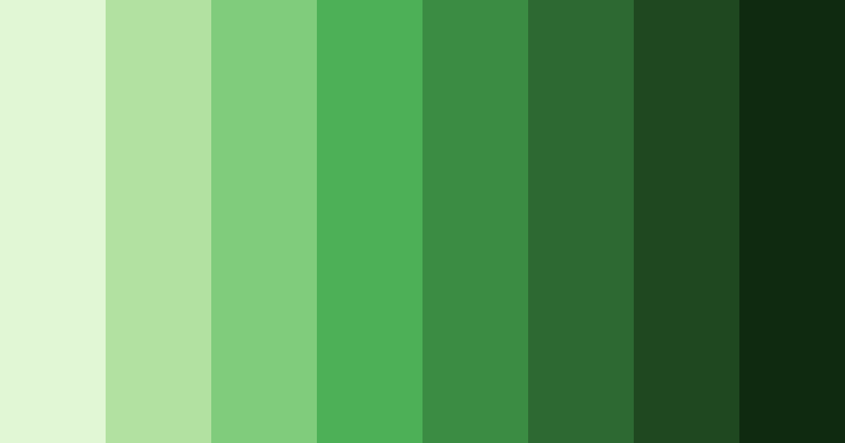Download verdant serenity color palette PNG image (landscape)