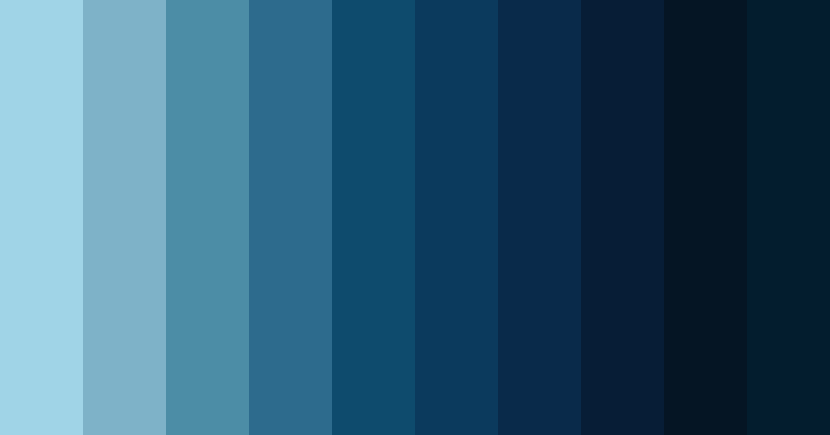 Download ocean's embrace color palette PNG image (landscape)