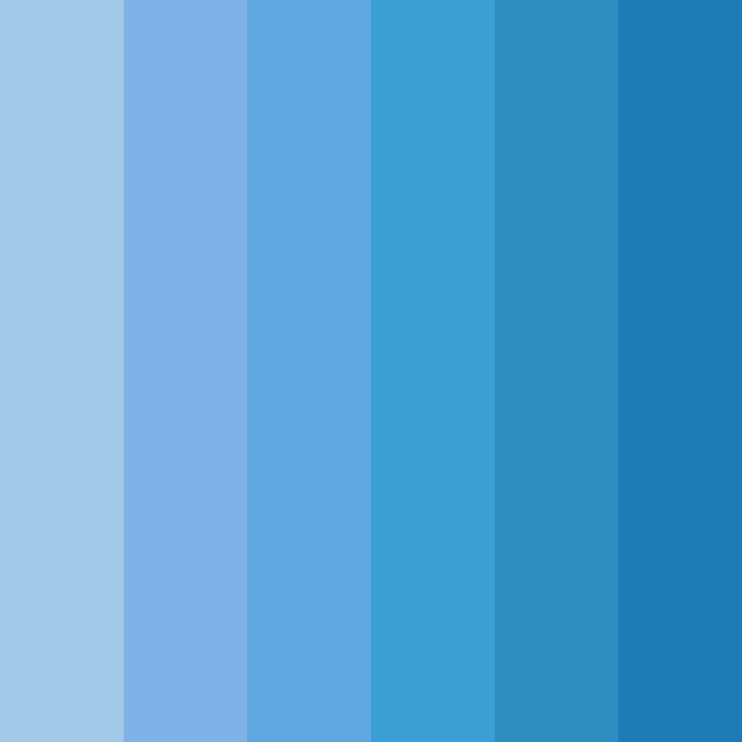 Download azure dreams color palette PNG image (square)