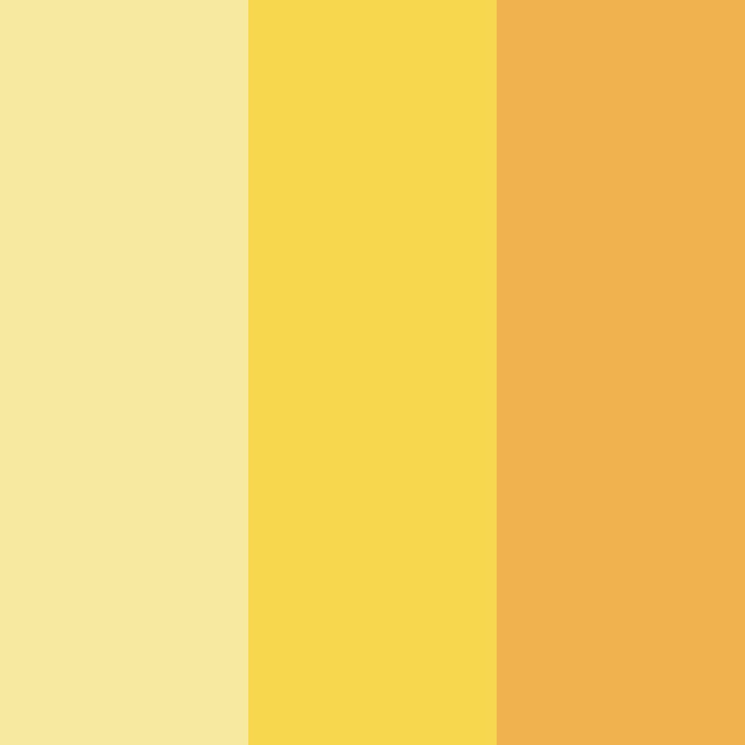 Download golden sunlit meadow color palette PNG image (square)