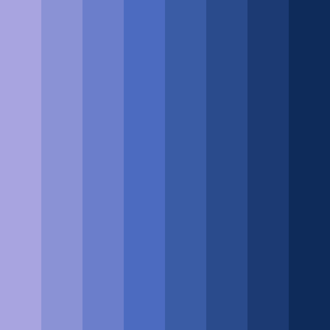 Download midnight dreamscape color palette PNG image (square)