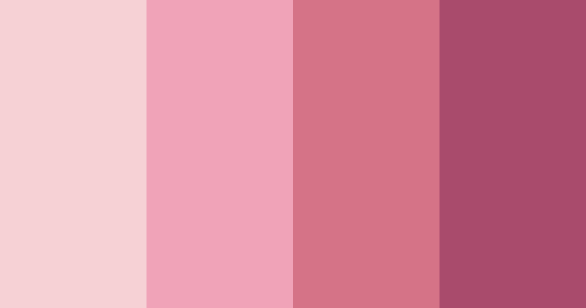 Download blushing petals color palette PNG image (landscape)