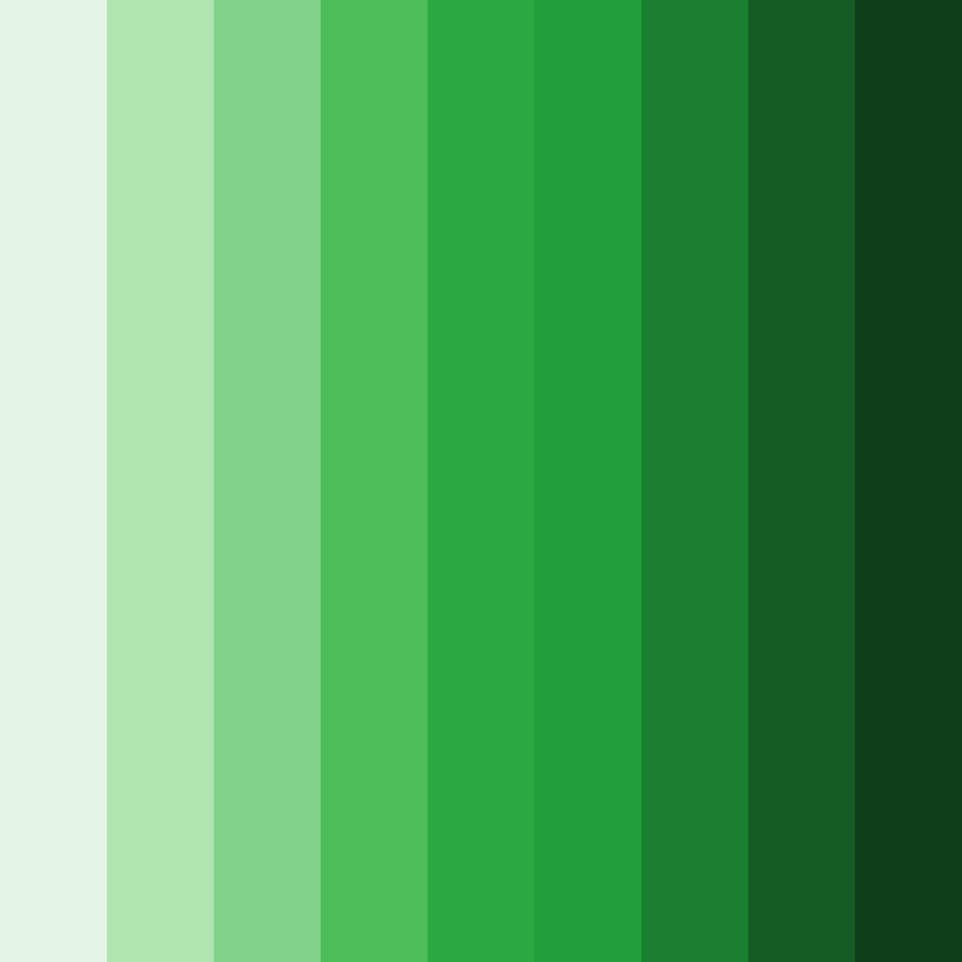 Download cilantro chill color palette PNG image (square)