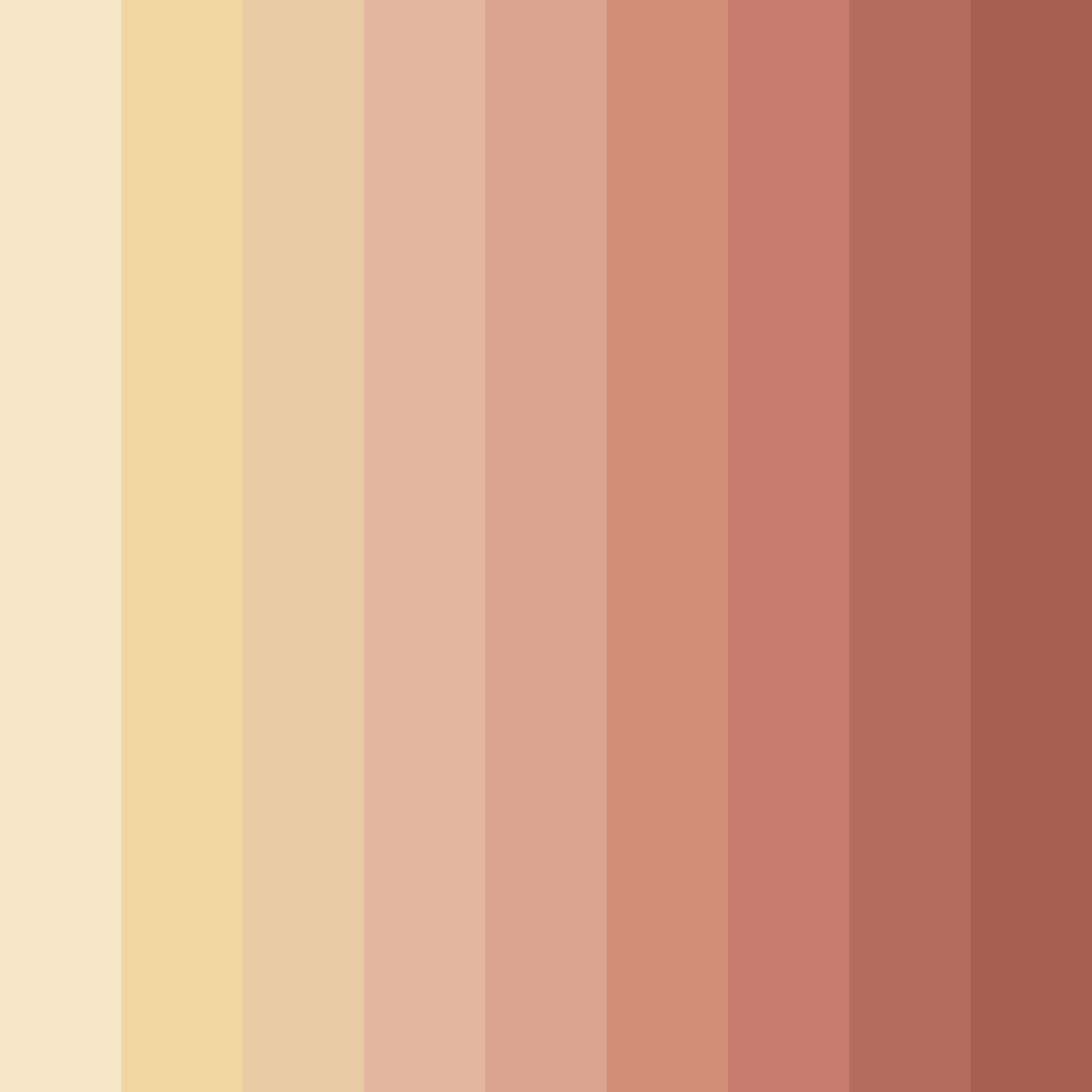 Download creamy dreamscape color palette PNG image (square)
