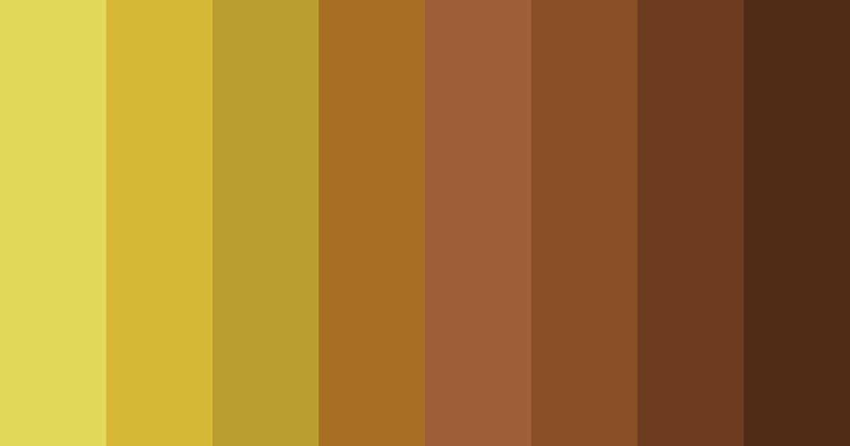Download yellow durian color palette PNG image (landscape)